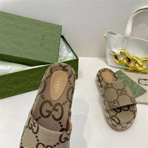 fake gucci mule slides|Gucci slides counterfeit.